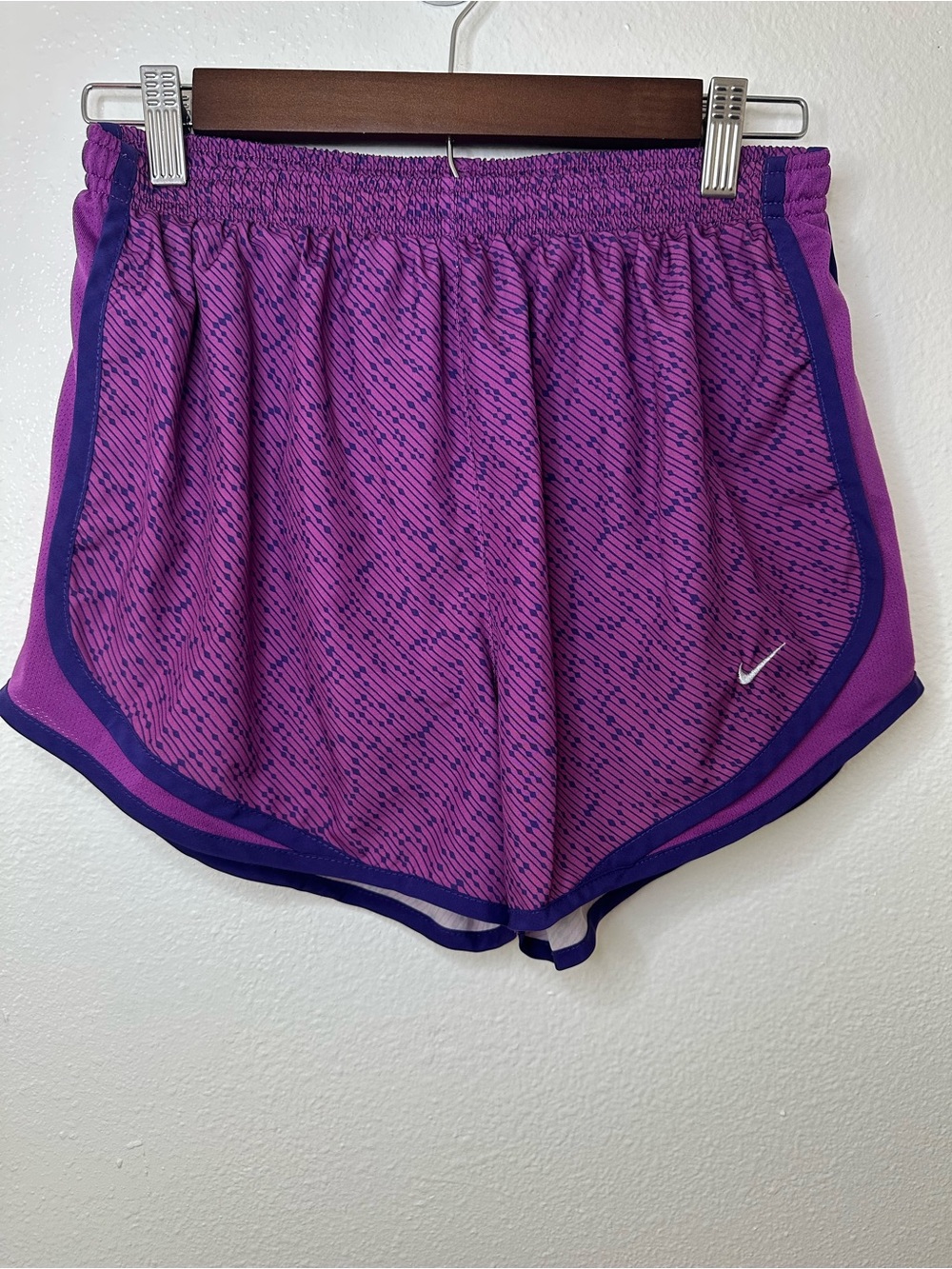 Nike Women’s Purple and Dark Purple Running Shorts